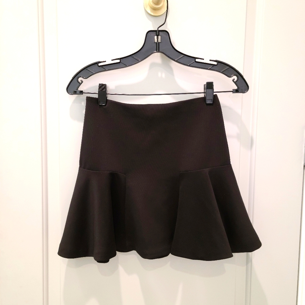 Aqua skater skirt